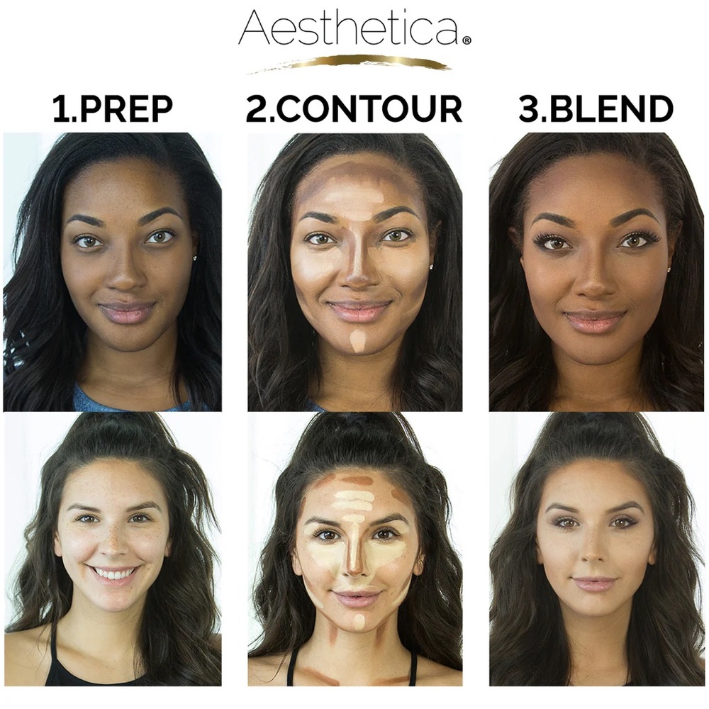 Aesthetica Contour Series Cream Palette - Sealed - Picture 5 of 7